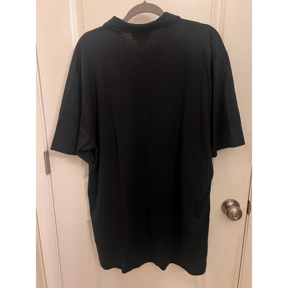 Psycho Bunny Men's Waverly Polo Black Pima Cotton XXXL Embroidered Patch Logo - Picture 2 of 8